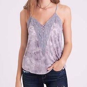 AEO • Tie-Dye Purple “Soft & Sexy” Tank Top 💜